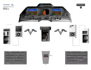 Embraer Phenom 100 CAE Cockpit Poster 24in x 36in