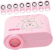 HANABASS Birthday Projector Light Creative Decorative Projection Lamp for Birthday Parties Easy to Use for Walls Includes Cards for Celebrations and Fun