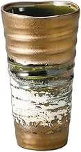 Kinmaki x Oribe Shochu & Beer Cup [3.3 x 5.9 inches (8.4 x 15 cm), 13.5 fl oz (400 cc)] | Free Cup |
