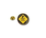 pins pin's flag national badge metal lapel hat button vest baby on board