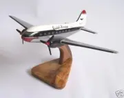 Curtiss C-46 Commando Capitol Wood Model Plane - BIG - Free Shipping