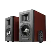 AirPulse A100HD Hi-Res Audio Certified Active Speaker System (Cherry Wood)