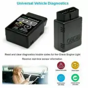 NEW For car bluetooth OBD2 barcode reader code scanner car diagnostic tool OBDII
