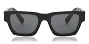 Prada PR A06S 16K08Z Men's Sunglasses Black Size 50