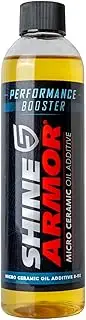 SHINE ARMOR Synthetic Engine Oil Treatment Additive Universally Compatible Performance Enhancing Reverses Engine Wear