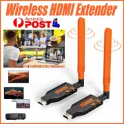 350FT 1080P Wireless HDMI Transmitter and Receiver Audio Video Extender Kit