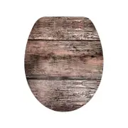 Loo With A View Wooden Palings Toilet Seat