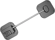SUIOPPYUW Safety First Child Locks for Cabinets and Refrigerator Door Lock Combination Lock for Refrigerator Cabinets ABS Drawers, B