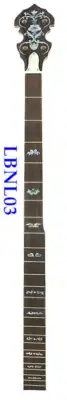5 String Banjo Long Neck 25 frets Maple MOP & Abalone Inlay LEFT Hand LBNL03
