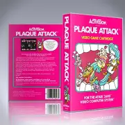 Atari 2600 UGC - NO GAME - Plaque Attack