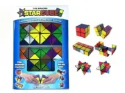 Amazing Star Cube Magic Transforming Geometric Puzzle (2 in 1)