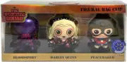 The Suicide Squad Figural Bag Clip 3-Pack (Bloodsport, Harley Quinn and Peacemak