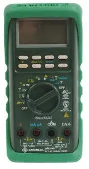 Greenlee DM-860-C Industrial 500000-Count Digital Multi-Meter
