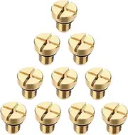 10X 17111712788 Radiator Overflow Coolant Expansion Tank Bleeder Screw Gold for E36 E39 E46 Etc.