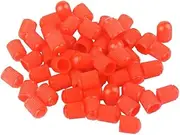 100x Plastic Car Bike Motorcycle Truck Wheel Tire Valve Stem Caps HOT Red 10mm