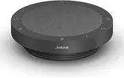 Jabra Speak2 55 Wireless Bluetooth Speakerphone - Compact and Portable Speaker with 4 Noise-Cancelling Mics, Full-Range 50mm Speaker & Wideband Audio - Certified for Zoom and Google Meet - Dark Grey
