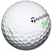 36 Recycled Golf Balls TaylorMade RocketBallz with Club Man Brush