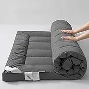Japanese Futon Mattress Floor Mattress, Portable Full Size Mattress, Foldable Mattress, Double Futon Mattress, Portable, for Bedroom/Tent Mat/Guest.