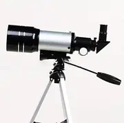 Refractor Telescope with Tripod & Finder Scope, Portable Telescope for Kids & Astronomy Beginners, Up to 150 Times, Foca