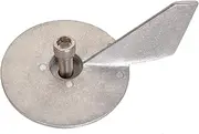 Boat Motor 17264T2 17264C1 F17264C1 Trim Tab Anode for Mercury Mariner Force 30HP 35HP 40HP 45HP 50HP 55HP 60HP 70HP 75HP Outboard Engine, Zinc Alloy