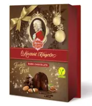 Reber Marzipan Balls Nougat Dark Gift Box 120g / Mozart Kugeln