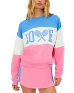 Beach Riot Devyn Oversized Color Blocked Sweatshirt