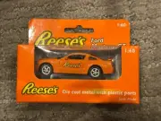 Reese’s Ford Mustang GT Diecast Car 1:60 Peanut Butter Cup