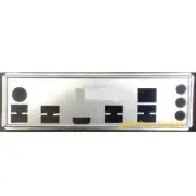 For Asus B150M PRO GAMING Shield IO I/O Rear Baffle Backplate Motherboard
