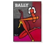 60cmx90cm Fashion Woman Black Frame Canvas Wall Art