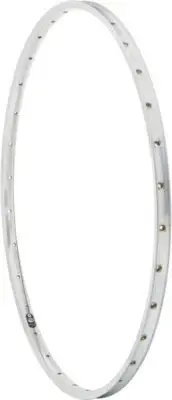 H+ Son TB14 Rim 700C Machined Sidewall High Polish Silver 32-Hole Road Track