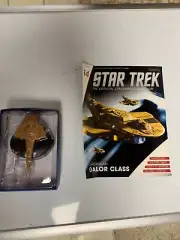 Eaglemoss Star Trek Cardassian Galor Class Starship Ship And Magazine
