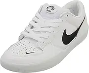 [Nike] Men's SB Force 58 PRM L White/Black-White-White (DH7505 101), White, 13