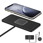 Wireless Car Charger Pad 15W Fast Charging for iPhone 16 Pro Max 15 14 13-Type C
