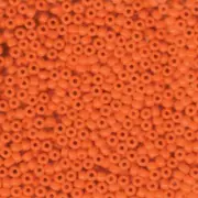Opaque Orange Miyuki Seed Beads 8/0 (8-9406-TB)