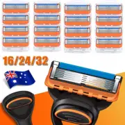 16/24/32x Replacement Razor Shaving Blades Trimmer Refill For Gillette Fusion 5