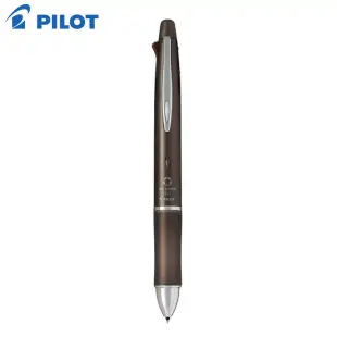 PILOT 健握4+1多功能筆 0.5 金屬棕