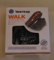 NEW! YAKTRAX walker Size M - men's 9-11 / women's 10.5 -12.5 / Ice Traction!