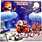 NIP Year Without a Santa Claus ADVENT CALENDAR w/25 Stickers! HEAT & SNOW MISER+