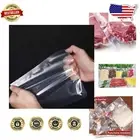Preserve Freshness: 200 Clear Vacuum Sealing Bags for Food Storage & Freezing