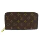 【Louis Vuitton 路易威登】LV M42616 ZIPPY 經典花紋拉鍊長夾(現貨)