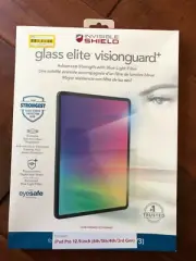 Zagg InvisibleShield Glass Elite Visionguard+ for iPad Pro 12.9" (6th/5th/4th/3