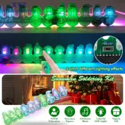 DIY 3D LED Flashing Christmas Snowman Circuit Kit Electronic Welding LearningSet