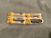 ~6 Tubes Sealed New Chapstick Aloha Coconut Lip Balm .15 Oz ~