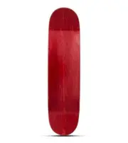 SKATEBOARD, LUCID BLANK DECK RED + GRIP TAPE