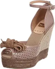 KANNA(カンナ) 57865 Mesh Ribbon Jute Sandals