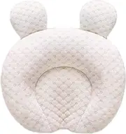 Baby Head Shaping Pillow, Newborn Nursery Cushion, Infant Head Support Sleeping Pillow, 3d Memory Foam Head Neck Pillow for Carseat Stroller