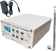 Analog TV Transmitter with J-Type Telescopic Antenna VHF/5-12 UHF/13-68 Channels HD HDMI Analog CVBS Input Clear Sound