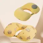 Neckrest Air Pillow Head Rest Travel Pillow Inflatable Neck Pillow Airplane