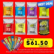 1x bag Sqwincher® 50x Qwik Stiks - Pick From the Drop Down Menu 7x Options