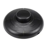 Pedal Push Button Switch Round Lighting Foot Control Switch - Black / 1Pcs